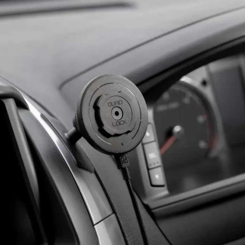 QUADLOCK 屋内用 MAGワイヤレス充電ヘッド(Magケース専用)カーマウント 