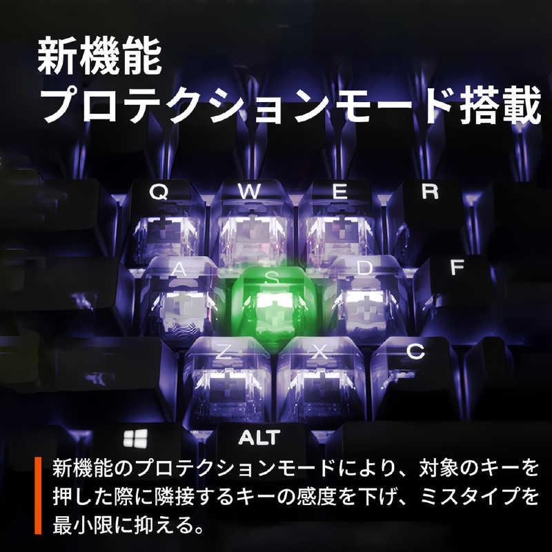 STEELSERIES ゲーミングキーボード＋リストレスト(ラピッドトリガー