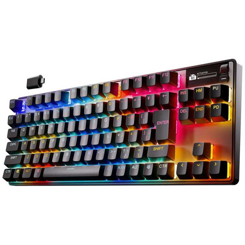 ゲーミングキーボード＋リストレスト(ラピッドトリガー対応) Apex Pro