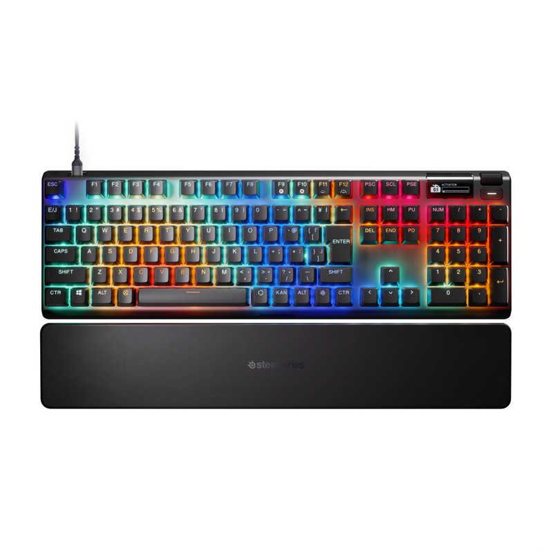 STEELSERIES ゲーミングキーボード＋リストレスト(ラピッドトリガー