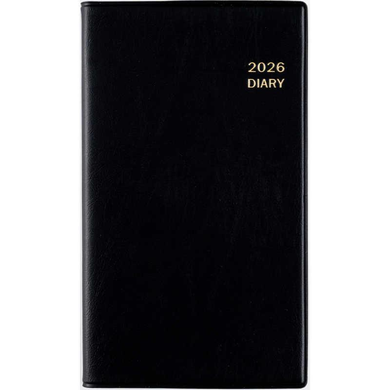 高橋書店（TAKAHASHI SHOTEN） ニューダイアリー ミニ 1 黒 月曜始まり