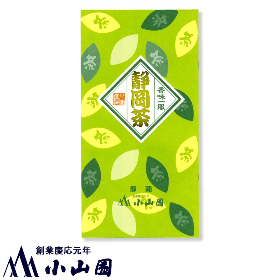 静岡茶 100ｇ袋入 包装済み (120201_tsumugi)｜y-koyamaen