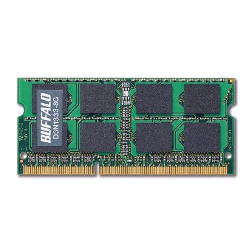 BUFFALO ノートPC用 増設メモリ PC3-10600(DDR3-1333) 8GB D3N1333-8G  :20220111235609-00083us:YKs - 通販 - Yahoo!ショッピング