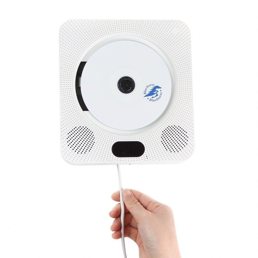Cdプレーヤー 壁掛け Bluetooth Dvdプレーヤー 安い Hdmi おしゃれ ラジオ Fm Bluetoothスピーカー オーディオ リモコン 付属 Bluehorse Sentronic Com Co