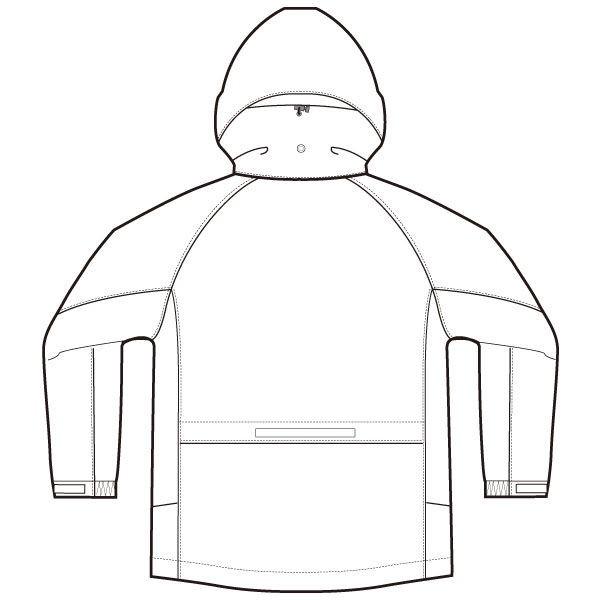 アイトス　全天候型ジャケット（ディアプレックス）　ブラック×チャコール　AZ56301-010-3L　（直送品）