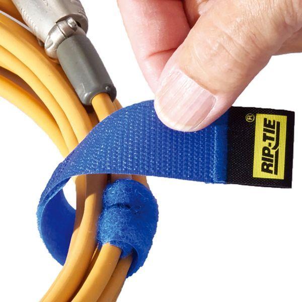 RIP-TIE（リップタイ） ケーブルラップ 25.4mmX228.6mm 100本入 紫 H-09-100-V １袋(100本)（直送品） ＞ RIP PCアクセサリー