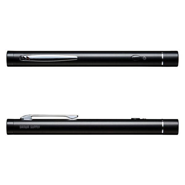 サンワサプライ 赤色レーザーポインター LP-RD315BKN 1個(直送品) プレゼンテーション用品 ■TRUSCO マグネットロール のり付 t1.0mmX巾25mmX10m TMGN12510(4158385)