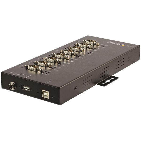 超格安一点 StarTech.com USB 2.0 - 8ポート シリアル変換アダプタ ICUSB234858I（直送品） ディスプレイケーブル