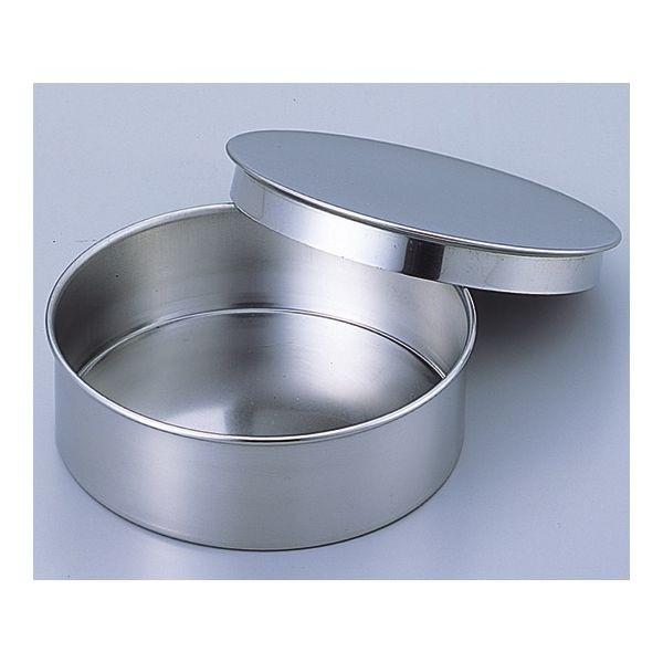 サンポー ステンレスふるい450×100用 蓋・受器 1個 61-4699-82（直送品