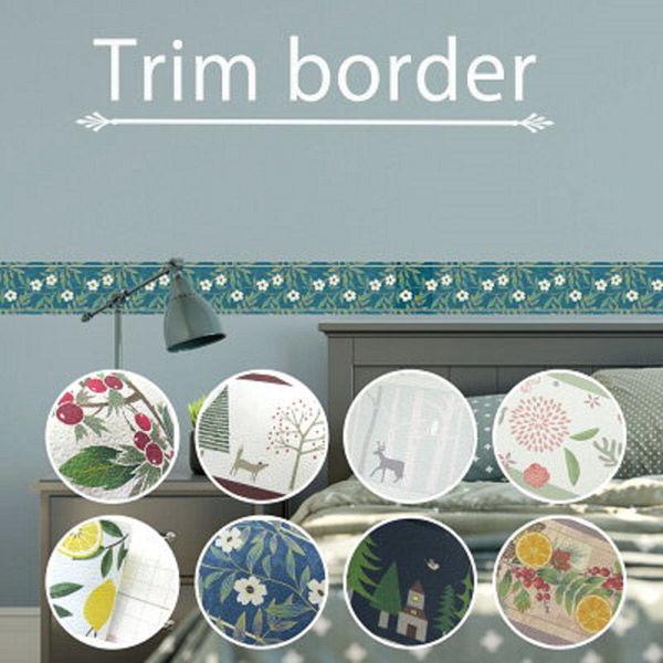 超目玉 12月 菊池襖紙工場 1セット 6本入 直送品 Wl スカンジナビア シールボーダータイプステッカー Trimboderはがせる壁紙 その他塗料 塗装剤 Pathwaysfl Org