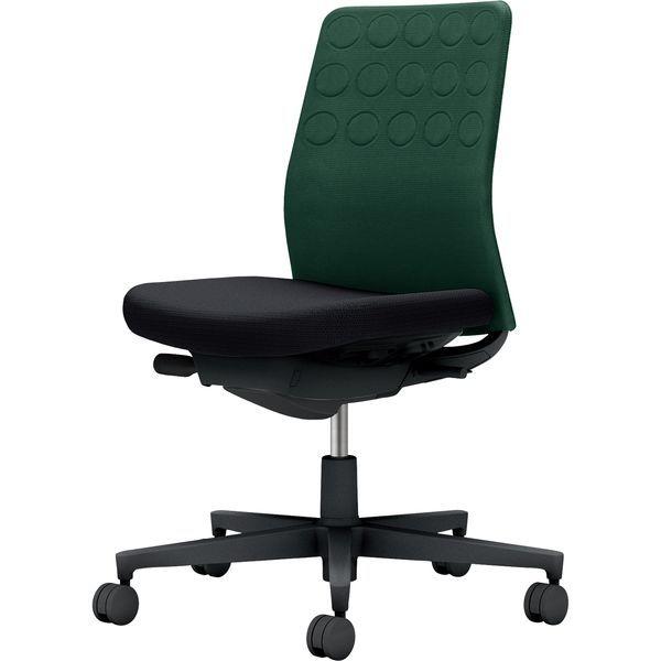 ジャパン 役員 組立設置込 コクヨ モネット クッション 肘無 ランバー無 背座ツートン ナイロンキャスター ディープグリーン ブラック 1脚 直送品 激安ネット Clinicaaldente Es
