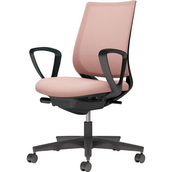 正規代理店 ミトラ2 組立設置込 コクヨ メッシュ １脚 直送品 黒 アッシュピンク ナイロンキャスター 黒脚 サークル肘 ランバー無 スタンダードバック オフィス ワークチェア Garces Org