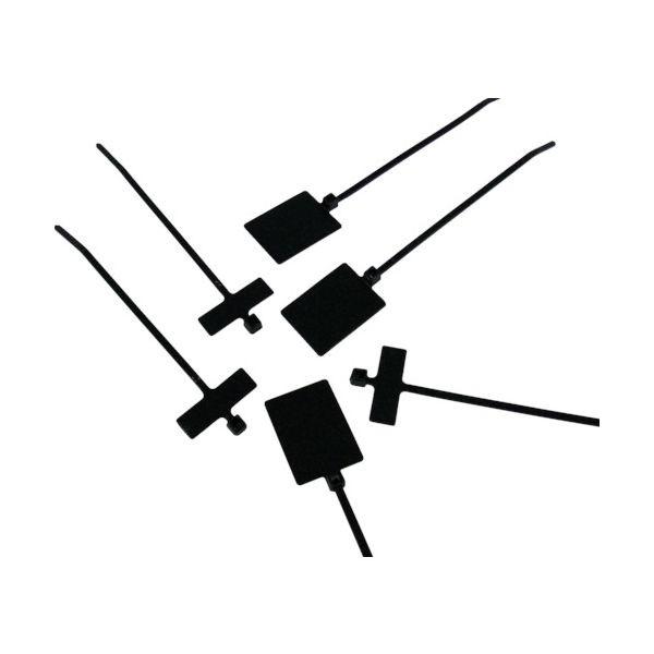 パンドウイット 旗型タイプナイロン結束バンド 耐候性黒 （500本入） PL2M2S-D0 438-2625（直送品）