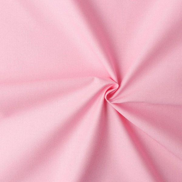 NBK エイティスクエア 無地 生地 綿100% シャーティング ピンク ピンク系 巾約110cm×5m切売カット KD4630-126-5（直送品）