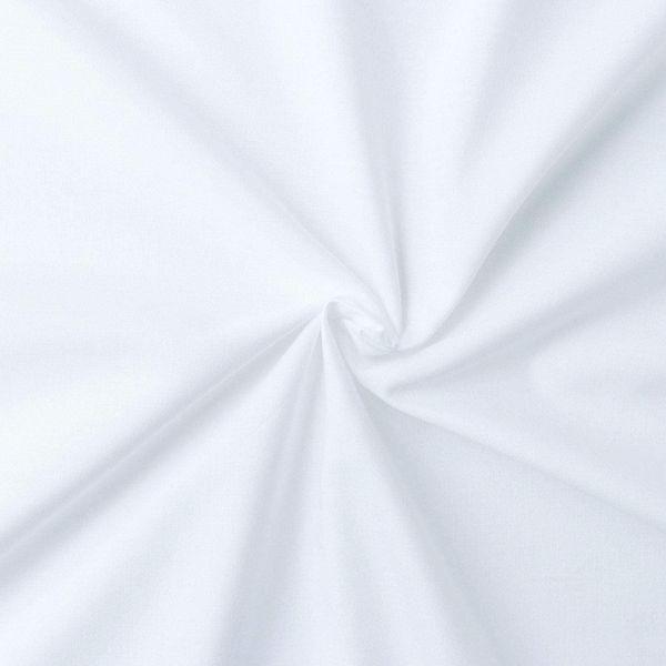 NBK エイティスクエア 無地 生地 綿100% シャーティング ケイコウサラシ 白系 巾約110cm×5m切売カット KD4630-151（直送品）