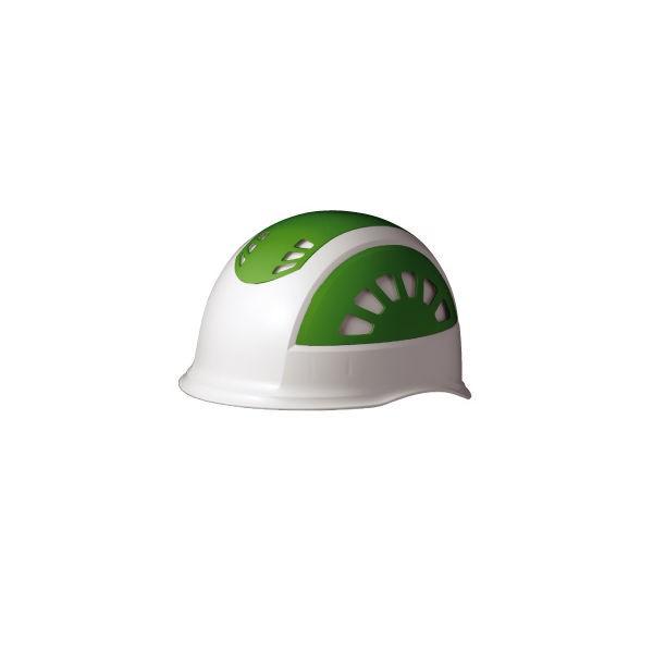 見事な創造力 ミドリ安全 4001280135（直送品） 1個 ホワイト/グリーン 頭囲:47〜56cm KP RAS SC-17BV MP型 ヘルメット 作業用帽子