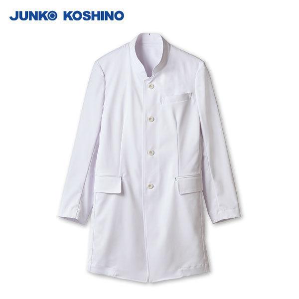 住商モンブラン JUNKO KOSHINO ドクターコート メンズ 長袖 ホワイト シングル LL JK193（直送品）