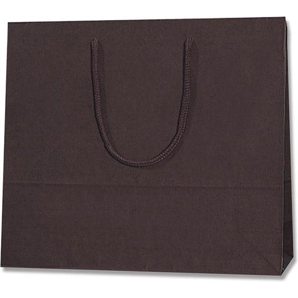 （お得な特別割引価格） シモジマ カラーチャームバッグ 1セット（10枚入×10）（直送品） 005320115 ブラウン 3才 紙袋