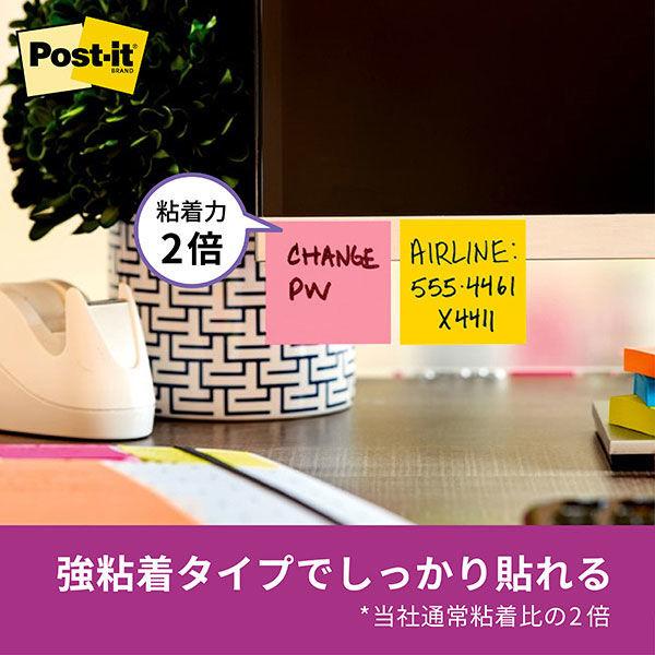 【強粘着】ポストイット 付箋 ふせん ノート 50×50mm トロピカルピンク 1パック(1冊入) スリーエム 650SS-RO|y-lohaco|04
