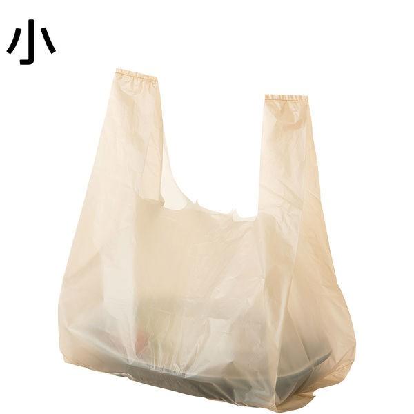【特別セール品】レジ袋弁当用　ベージュ　小　1袋（100枚入）　伊藤忠リーテイルリンク
