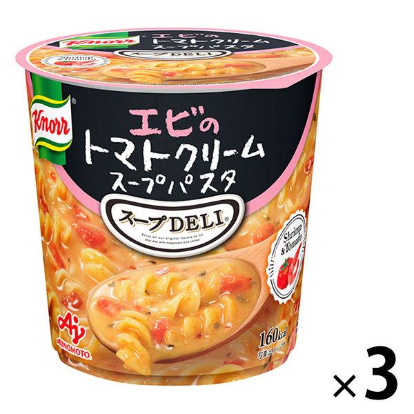 お歳暮 味の素 クノール スープDELI 日本製 エビのトマトクリームスープパスタ 1セット 3個