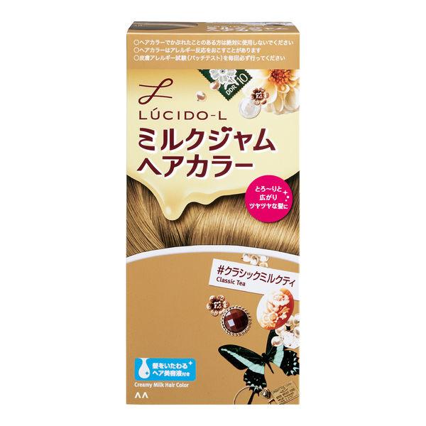 ルシードエル ミルクジャムヘアカラー＃クラシックミルクティ レディース用 髪染め 1剤40g・2剤80ml・TR5g マンダム（医薬部外品