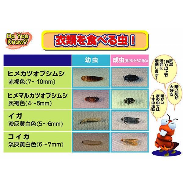 エステー ムシューダ1年間有効 クローゼット用 2パック(3個入×2)|y-lohaco|09