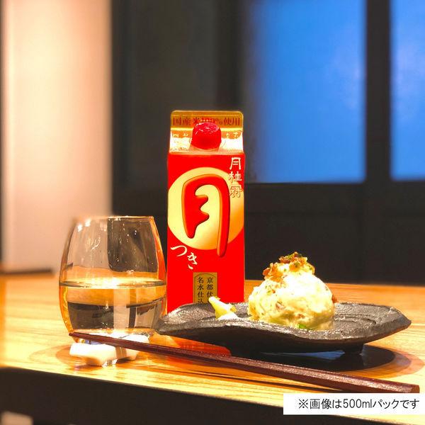 月桂冠 月 つき 500mlパック 日本酒【糖類・酸味料 無添加 料理酒にも】|y-lohaco|07