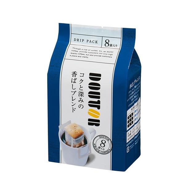 超格安一点 日本正規品 ドリップコーヒー ドトールコーヒー ドリップパック コクと深みの香ばしブレンド 1パック 8袋入