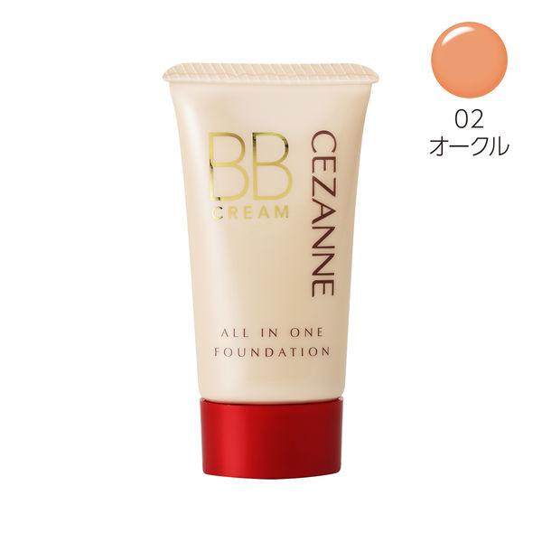 CEZANNE セザンヌ BBクリーム オリジナル 02 オークル 最大55%OFFクーポン PA++ SPF23 セザンヌ化粧品 40g