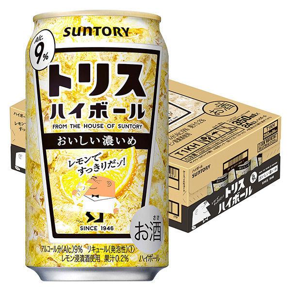 ハイボール トリスハイボール おいしい濃いめ 350ml 1ケース(24本) 缶 サントリー|y-lohaco|02