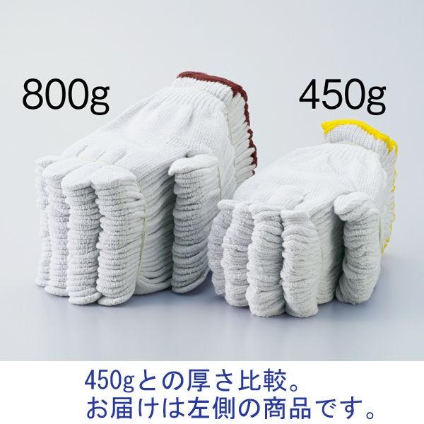 「現場のチカラ」 徳用軍手 7ゲージ 約800g 3本編み フリーサイズ ホワイト 1袋(12双入) アスクル オリジナル|LOHACO PayPayモール店|02
