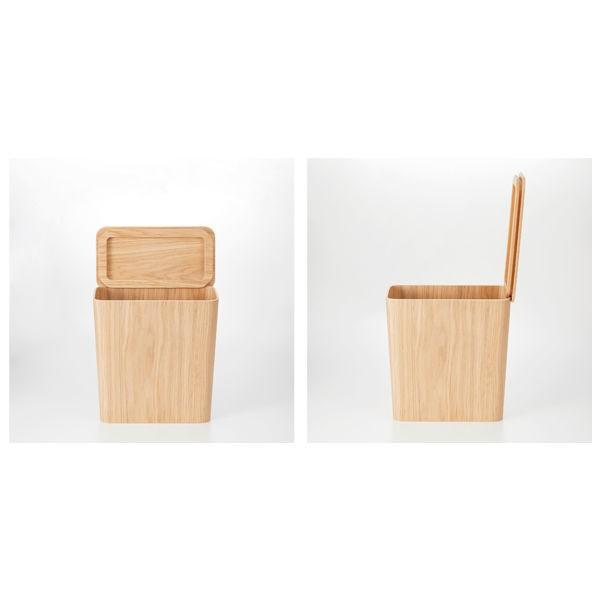 無印良品 木製ごみ箱用フタ オーク材突板 角型 02439705 良品計画 Lohaco Paypayモール店 通販 Paypayモール