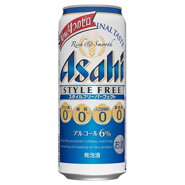 送料無料 発泡酒 ビール類 糖質ゼロ 2ケース(48本) 500ml スタイルフリーパーフェクト 缶 ビール、発泡酒 アサヒビール スタイルフリー 発泡酒 缶ビール