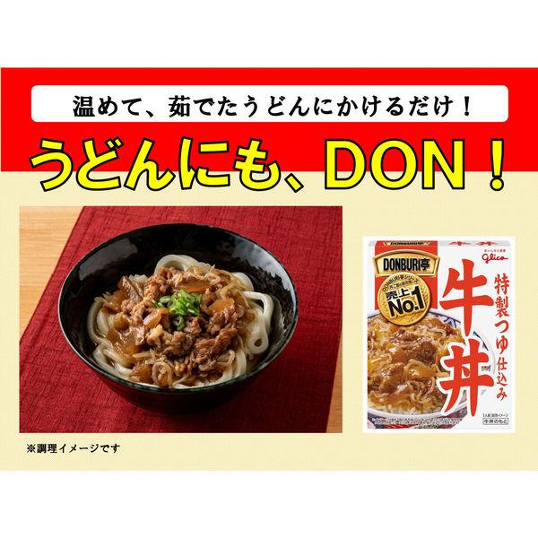 店舗良い グリコ DONBURI亭 牛丼 160g ×10 メーカー直送 グリコ DONBURI亭 牛丼 3食パック