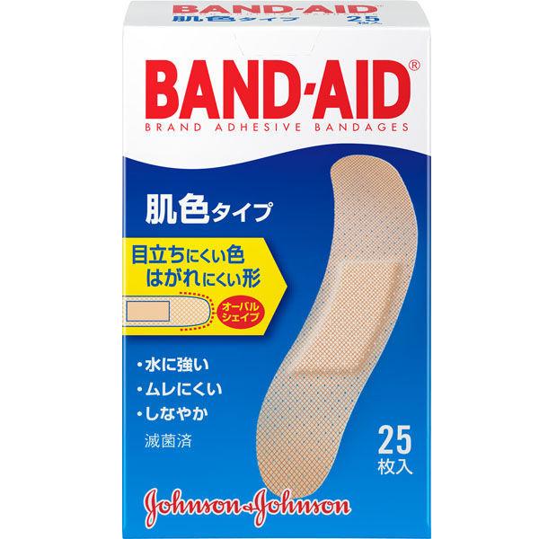 バンドエイド(R) 肌色タイプ スタンダード 1箱(25枚入) ジョンソン・エンド・ジョンソン|LOHACO |01