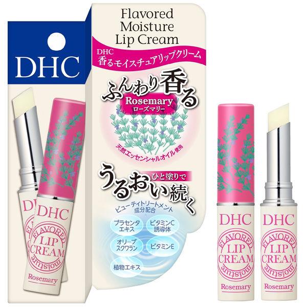 179円 愛用 Dhc 香るモイスチュアリップクリーム ローズマリー 無着色 香りつき 保湿リップ バーム ディーエイチシー