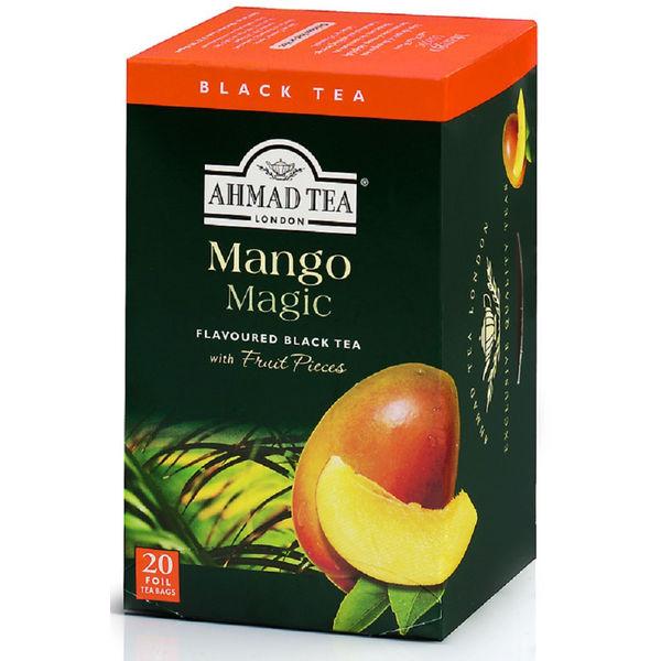 入荷中 紅茶 ティーバッグ AHMAD TEA アーマッドティー マンゴー メーカー直売 20袋 1箱 フルーツティー 個包装 442円