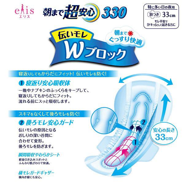 エリス 朝まで超安心 330 羽つき 夜用 33cm 特に多い日の夜用 ナプキン 3個(16枚×3) 後ろモレ安心ガード 大王製紙 生理用品 :3427940:LOHACO Yahoo!店 - 通販 - Yahoo!ショッピング エリス 朝まで超安心 330 羽つき 夜用 33cm 特に多い日の夜用 ナプキン 3個(16枚×3) 後ろモレ安心ガード 大王製紙 生理用品 :3427940:LOHACO Yahoo!店 - 通販 - Yahoo!ショッピング