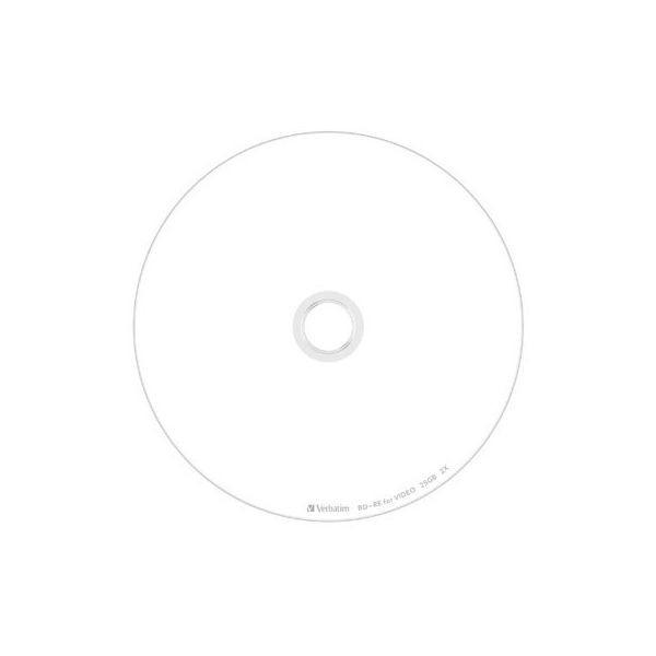 Verbatim BD-RE(くり返し録画用) 1-2倍速 50枚 白 VBE130NP50SV1 三菱ケミカルメディア|LOHACO PayPayモール店|01
