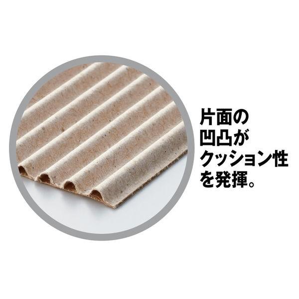 「現場のチカラ」 巻きダンボール 幅600mm×25m巻 T2クレ60025 1セット(2巻:1巻×2) タナックス|y-lohaco|02