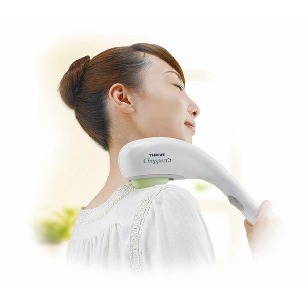 スライヴ THRIVE ハンディマッサージャー チョッパーフィット Chopperfit 白 MD-8301(W)1台|LOHACO PayPayモール店|01