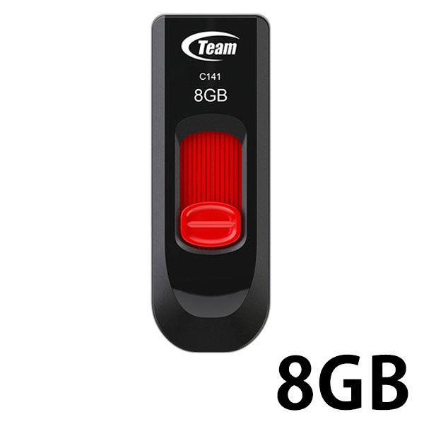 TEAMジャパン Team製USB3.0スライド式USBメモリー 8GB TC14538GR01