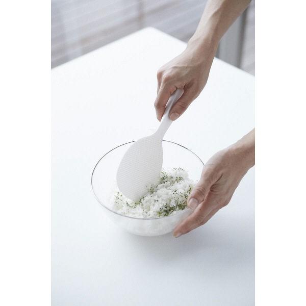 tower(タワー) 立って置ける しゃもじ ホワイト 1個 山崎実業|y-lohaco|06