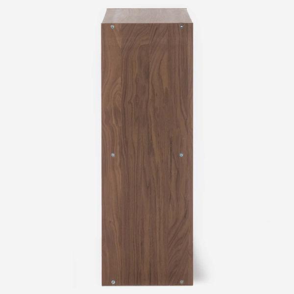 無印良品 スタッキングシェルフ ワイド 追加2段 ウォールナット材 幅79.5×奥行28.5×高さ81.5cm 良品計画 :5848824:LOHACO !店 通販 スタッキングシェルフ・ワイド・追加2段・ウォールナット材 幅79.5×奥行28.5×高さ81.5cm