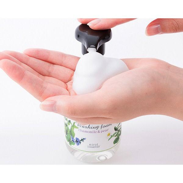 ソフティモ ナチュサボン セレクトホワイトウォッシングフォーム 180mL ボタニカル 泡洗顔 コーセーコスメポート|y-lohaco|04