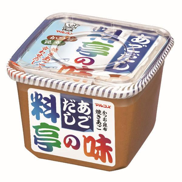 マルコメ 希少 だし入り味噌 料亭の味 1本 あごだし 750g