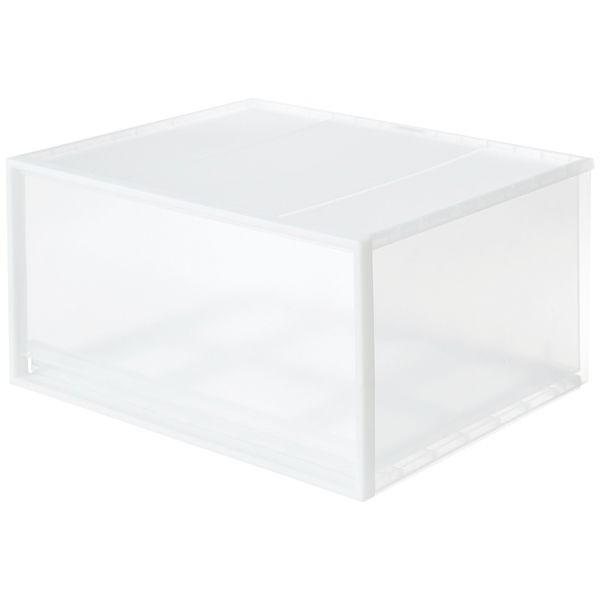 無印良品 ポリプロピレン収納ケース 引出式横ワイド 深 授与 良品計画