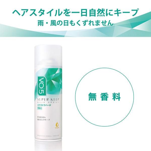 枚数限定 サンスター VO5 for MEN ヘアスプレー スーパーハード 無香 355G(男性用スタイリング剤)×24点セット 【まとめ買い特価!】 通販 サンスター VO5フォアメン ヘアスプレー スーパーハード 無香 355G 男性用スタイリング剤 4901616309036