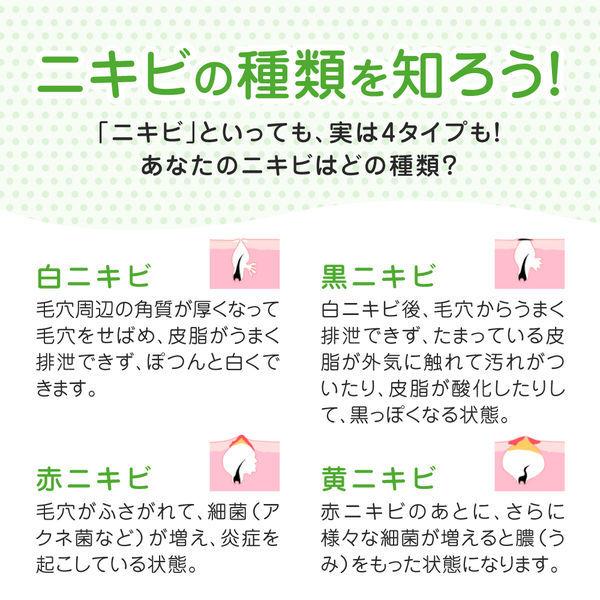 メンソレータム アクネス 薬用ふわふわな洗顔料 160mL ロート製薬|y-lohaco|04